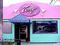 Tony's bar front