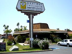 Gourmet Rotisserie sign