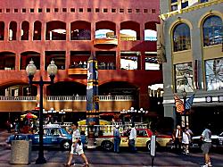 Horton Plaza view from street