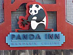Panda Inn restaurant sign