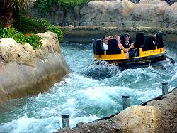 River Rapids ride at Seaworld Mission Bay San Diego, California