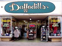 entrance to Daffodills clothing