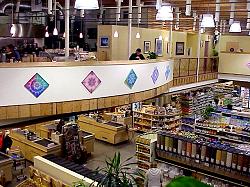 inside view of food co-op