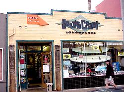 South Coast longboard shop