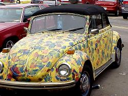 art painted VW