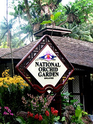 National Orchid Garden sign